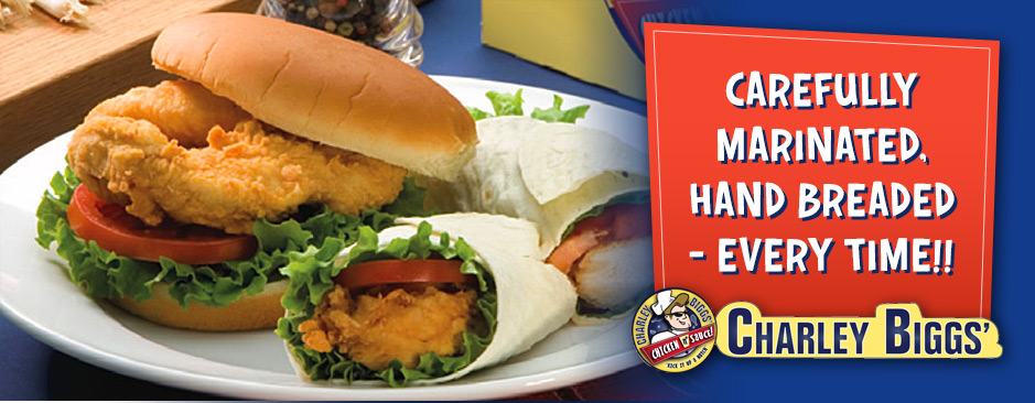 Carefully marinated, hand breaded - every time!!